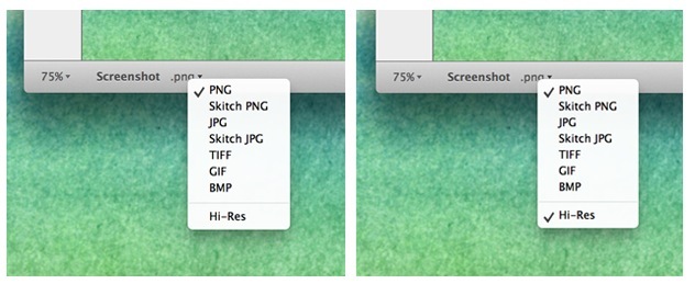 Skitch pour Mac permet de faire des captures d'écran non-retina