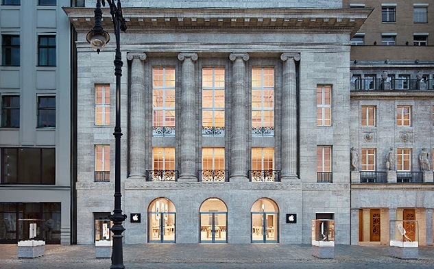 L'Apple Store de Berlin pillé à la voiture bélier