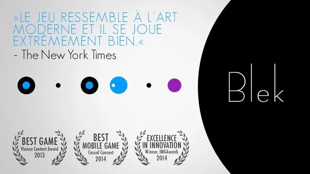 Blek, un jeu primé par Apple, est en super promo' sur iOS