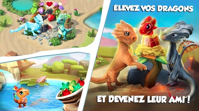 Devenez éleveur de dragons avec Dragon Mania Legends