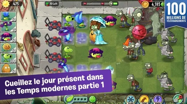 Plants vs. Zombies 2 accueille 16 niveaux inédits