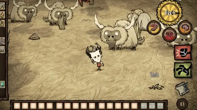 Le très original Don't Starve est en promotion sur iOS