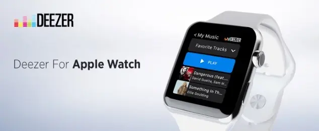 Deezer débarque sur l'Apple Watch avec son Flow, ses Tops et ses Mix