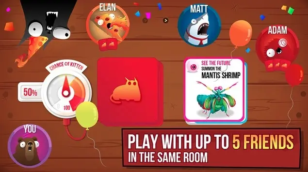 Le délirant Exploding Kittens (The Oatmeal) débarque sur iOS