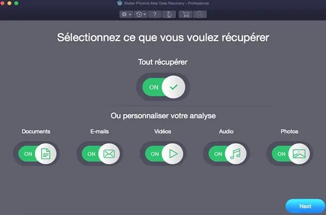 Test express de l'app de récupération de données Stellar Phoenix Mac Data Recovery Professional 8.0