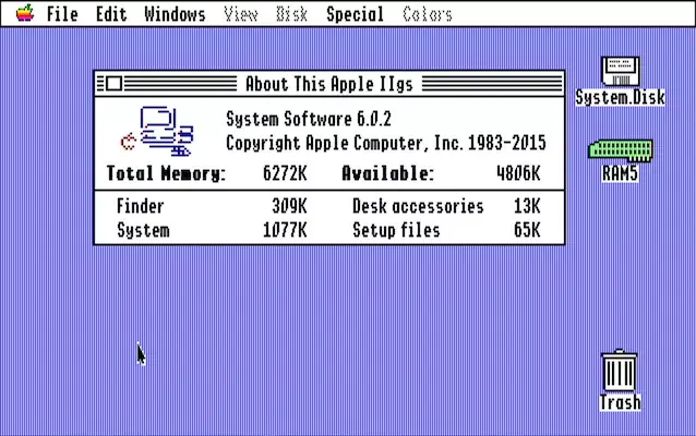 Mise à jour de l'Apple IIgs System 6.0.2 (qui corrige le fameux bug des styles de TextEdit)