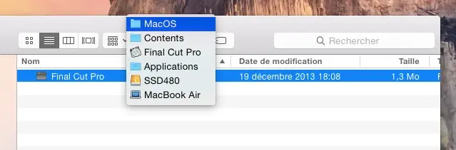 Un moyen de lancer Final Cut Pro X, iMovie, Compressor et Motion sous Yosemite