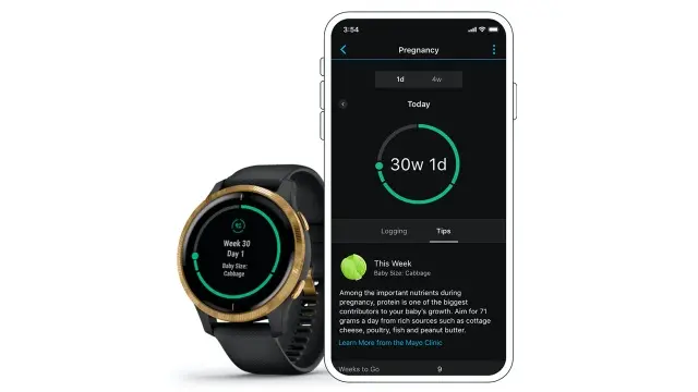 Garmin ajoute le suivi de la grossesse à ses montres connectées