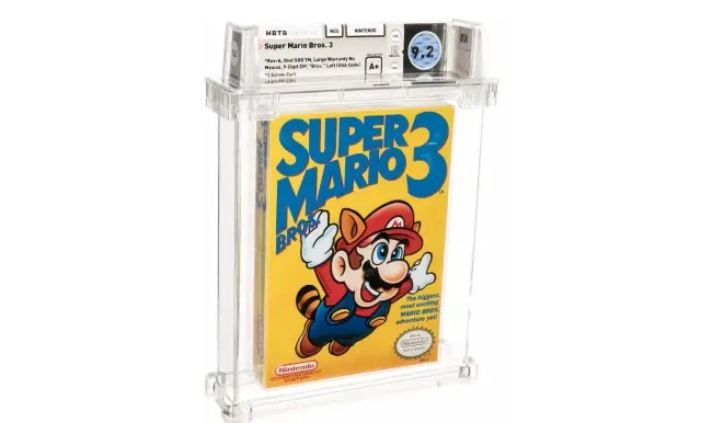 Une cartouche NES de Super Mario Bros 3 trouve acquéreur à 156 000$