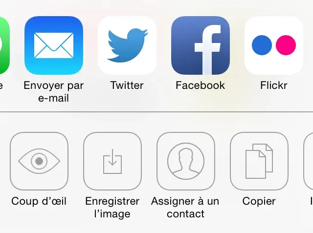 Astuce : ouvrir une image depuis mail (iOS) vers DropBox (ou autre)