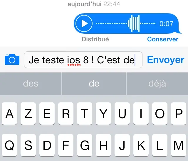 iOS 8 : notre petit tour des nouveautés, en images