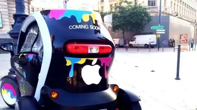 Apple ferait la promo de l'ouverture de l'Apple Store de Lille en Renault Twizy