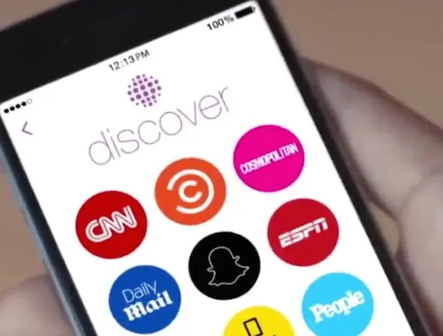 Le mode Discover de Snapchat loin de faire l'unanimité