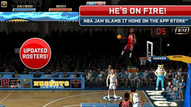 NBA JAM : du basket et des légendes à découvrir gratuitement sur iOS