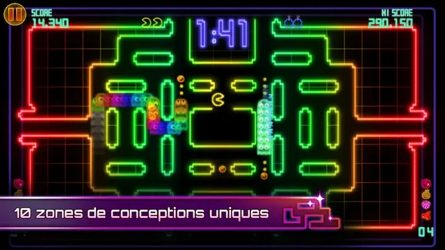 PAC-MAN Championship Edition DX débarque sur l'Apple TV