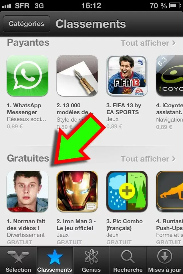 Norman fait des vidéos et squatte le top iTunes !