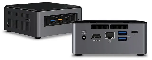 #CES : Les nouveaux NUC Kaby Lake (Thunderbolt 3) d'Intel feraient de très bons Mac mini