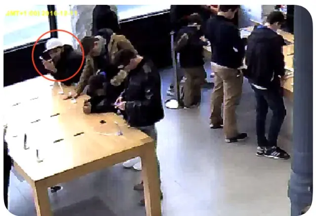 Insolite : ils ont dérobé des iPhone... en mangeant des câbles anti-vol des Apple Store