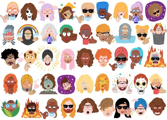 Google Allo crée des autocollants à partir d'un selfie