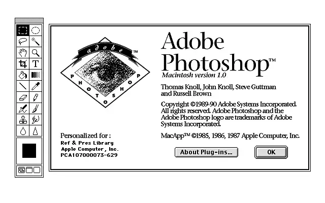 Photoshop 1.0