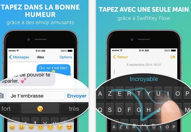 Swiftkey ajoute des "emojis prédictifs" et le son des touches sur son clavier