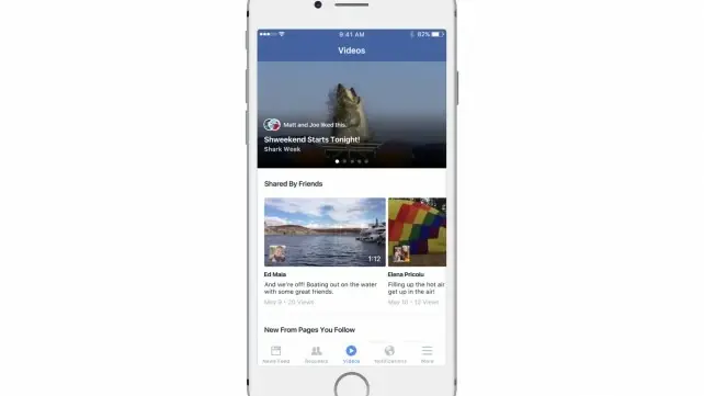 Facebook teste un nouveau fil d'actu réservé aux contenus vidéo