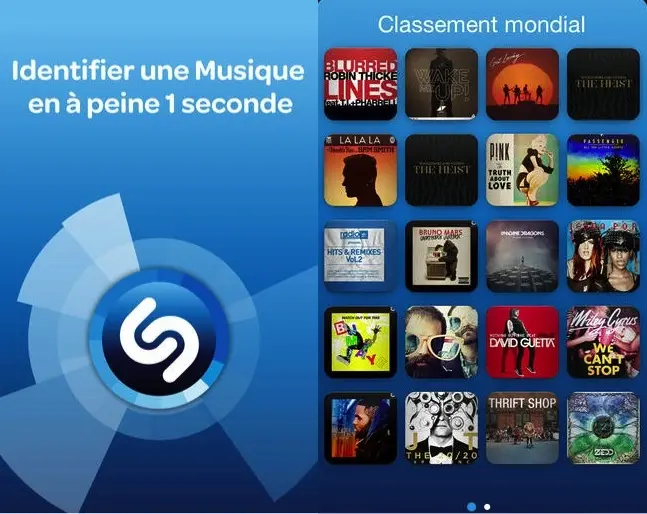 Shazam, plus vite, plus fort, propose des extraits de vos trouvailles sur Twitter