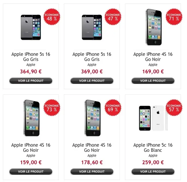 Bon plan : 20% sur les produits Apple, iPhone 6 à 589 €, SSD 480Go à 140€