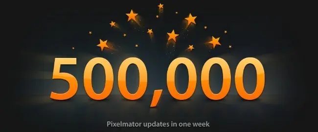 Pixelmator : un demi-million de téléchargements en une semaine