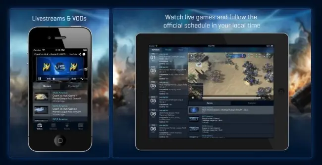 Blizzard lance une app pour suivre les tournois de StarCraft 2 sur sa télé