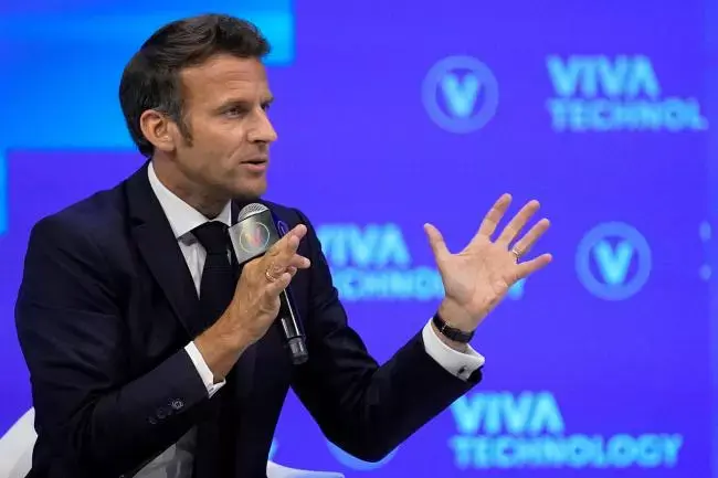 Vivatech Emmanuel Macron