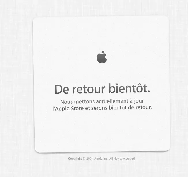 L'Apple Store est fermé !