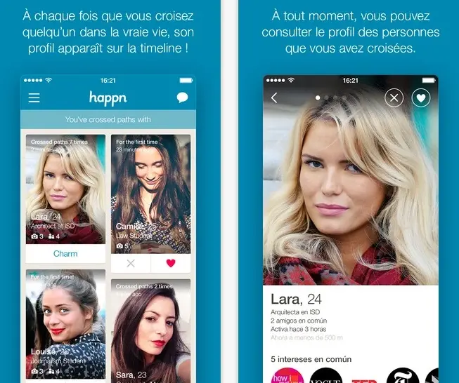 Draguer en musique : l'app de rencontre Happn intègre Spotify