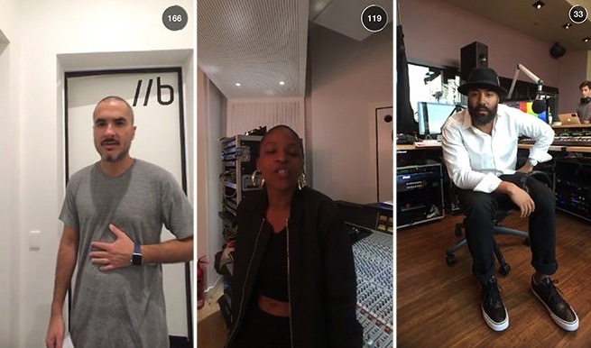 Quand Beats 1 dévoile ses coulisses sur Snapchat pour faire sa pub