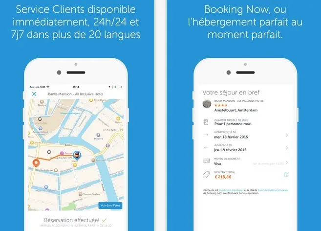 Booking Now est désormais disponible en France, malgré la plainte d'Accor