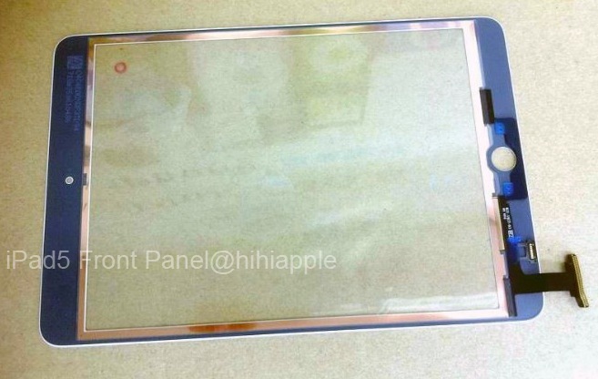 Une façade supposé d'iPad 5 qui confirme le design à la iPad mini