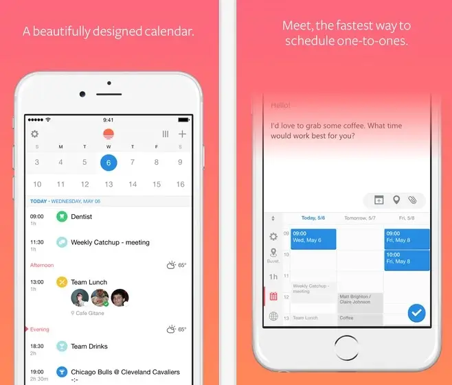 Le calendrier Sunrise de Microsoft passe en version 4.0 et accueille un clavier pour iOS 8