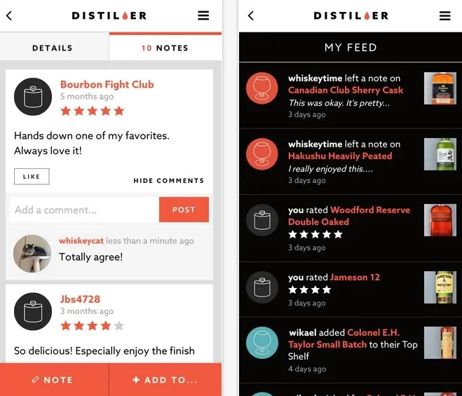 Distiller lance un réseau social pour les fans de whisky (à utiliser avec modération)