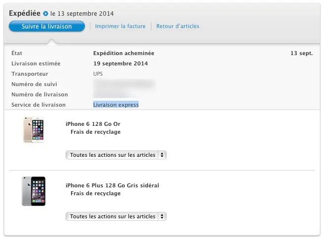 Apple expédie les premiers iPhone 6, les opérateurs aussi !