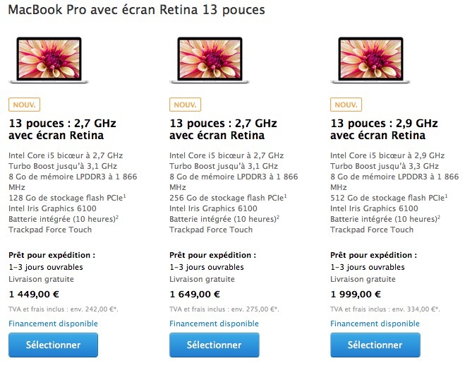 L'Apple Store est ouvert !