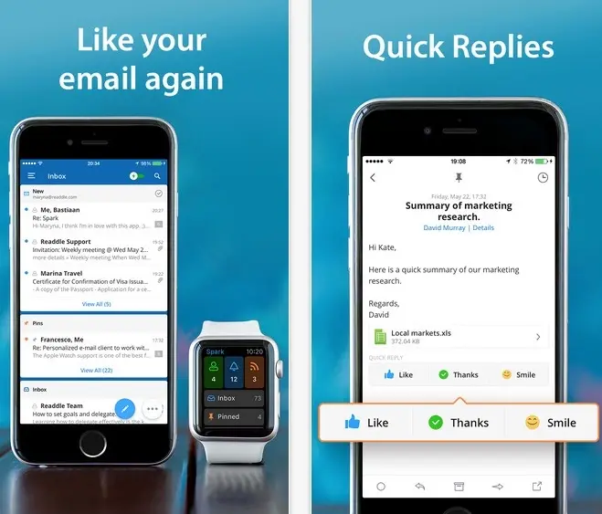 Spark (Readdle) veut aussi simplifier la corvée des emails