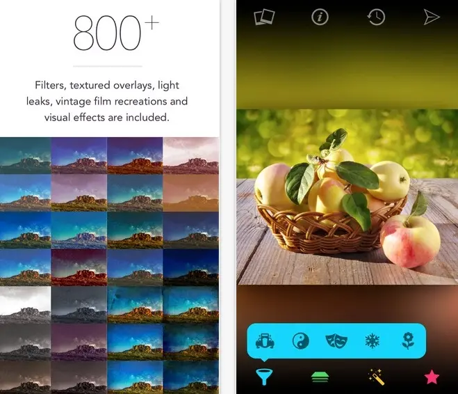 Filters appartient désormais à Camera+ mais restera une app "indépendante"