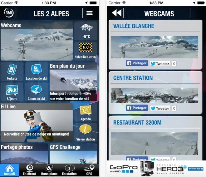 Les meilleures applications gratuites pour aller skier cet hiver