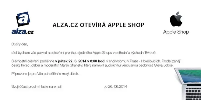 Apple bientôt de retour à Prague ? Presque !