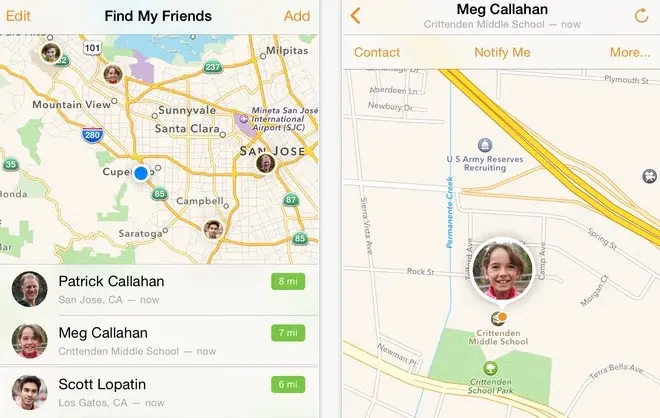 On peut suivre ses amis à la trace avec iOS 9 (et céder à la jalousie maladive)
