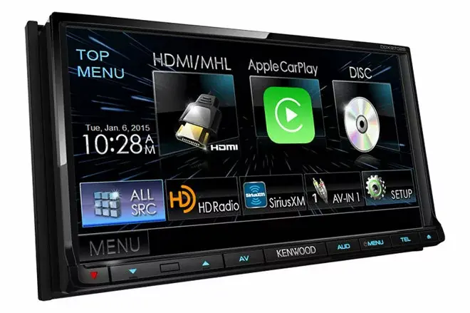 Kenwood présente deux autoradios compatibles CarPlay