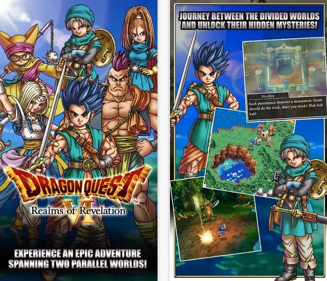 Dragon Quest VI est en promotion pour la première fois sur l'App Store