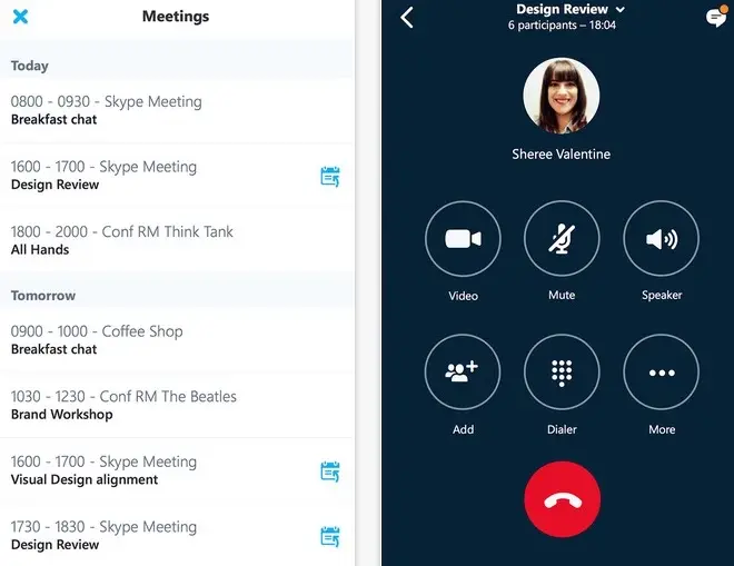 Skype lance officiellement son application dédiée aux entreprises sur iOS