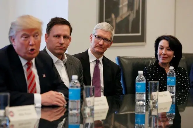 Donald Trump, Google, Apple, Facebook, Amazon et la Silicon Valley