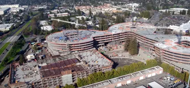 L'autre Campus d'Apple est également en construction (le petit frère d'Apple Park ?)